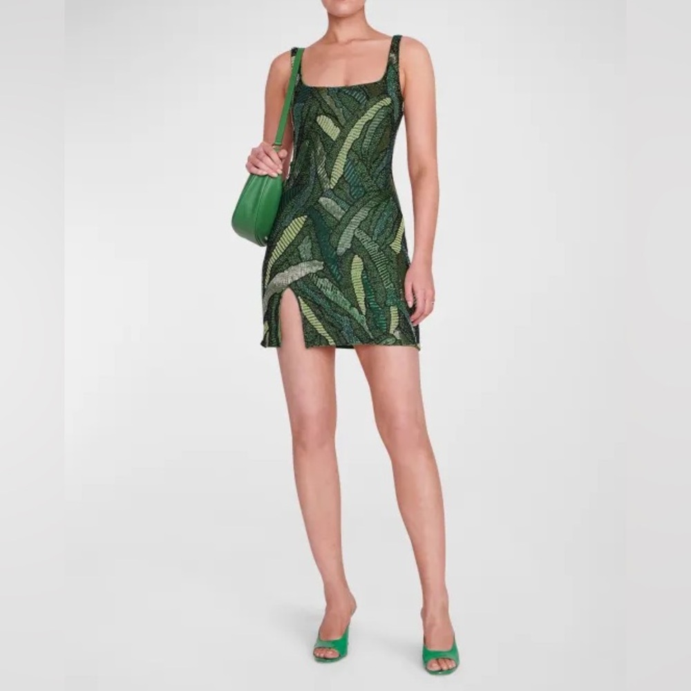 Staud Le Sable Palm Dress